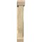 Ekena Millwork Traditional Slat Rough Sawn Bracket w/ Offset Brace, Douglas Fir, 6"W x 28"D x 36"H BKT0604X28X36TRA06RDF - alternate 2